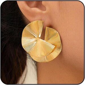 ✨ Minimalist Geometric Statement Earrings | Modern Fashion Jewelry Set ✨